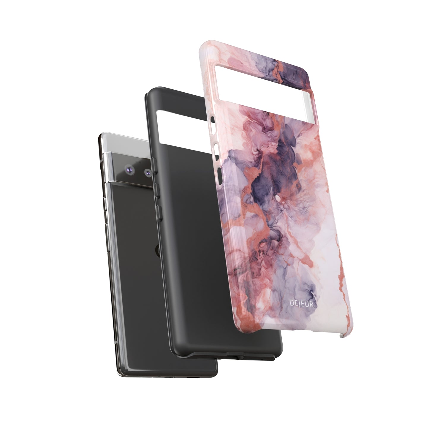 Royal Purple Marble - Google Pixel Tough Case