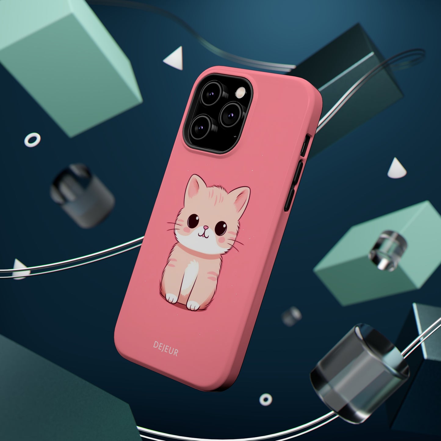 Pink Whiskers - iPhone MagSafe Tough Case