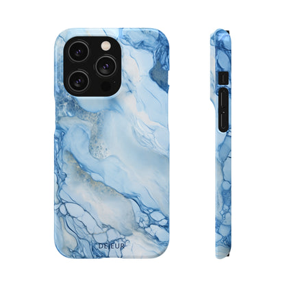 Sky Blue Marble - iPhone Snap Case