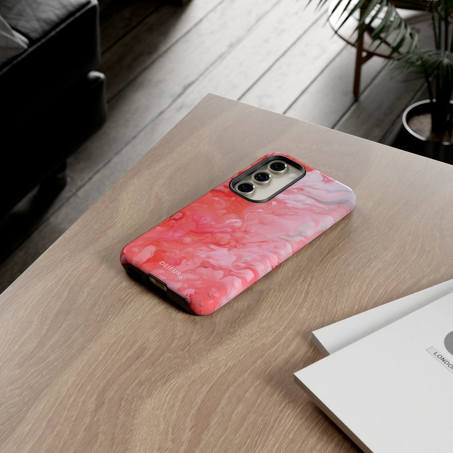 Rose Pink Marble - Samsung Galaxy Tough Case