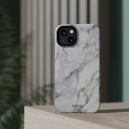 Touch of Gold Classic Marble - iPhone MagSafe Tough Case