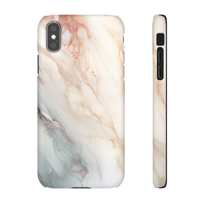 Ash Sandstone Marble - iPhone Snap Case