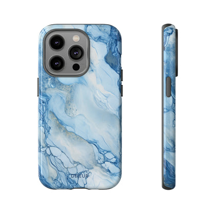 Sky Blue Marble - iPhone Tough Case