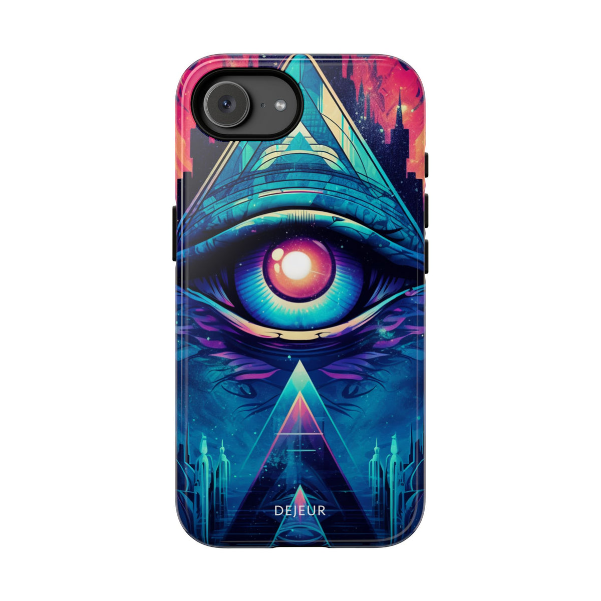 Cyberpunk 3rd Eye - iPhone Tough Case