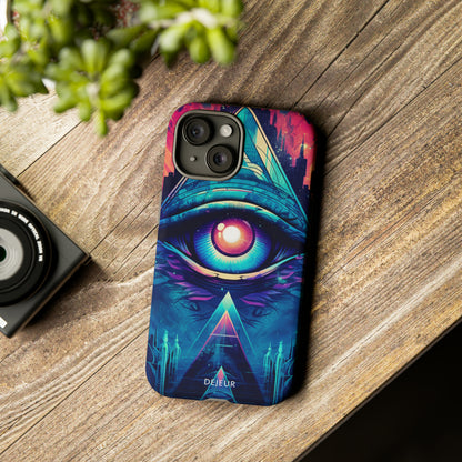 Cyberpunk 3rd Eye - iPhone Tough Case