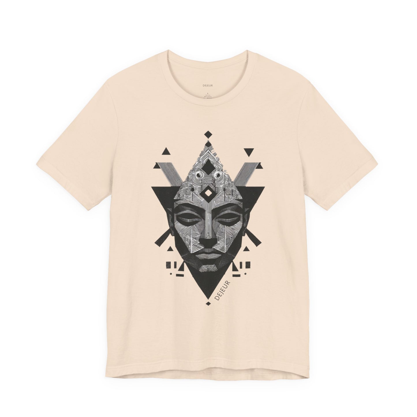 Monochrome Geometric Pharaoh - T-Shirt