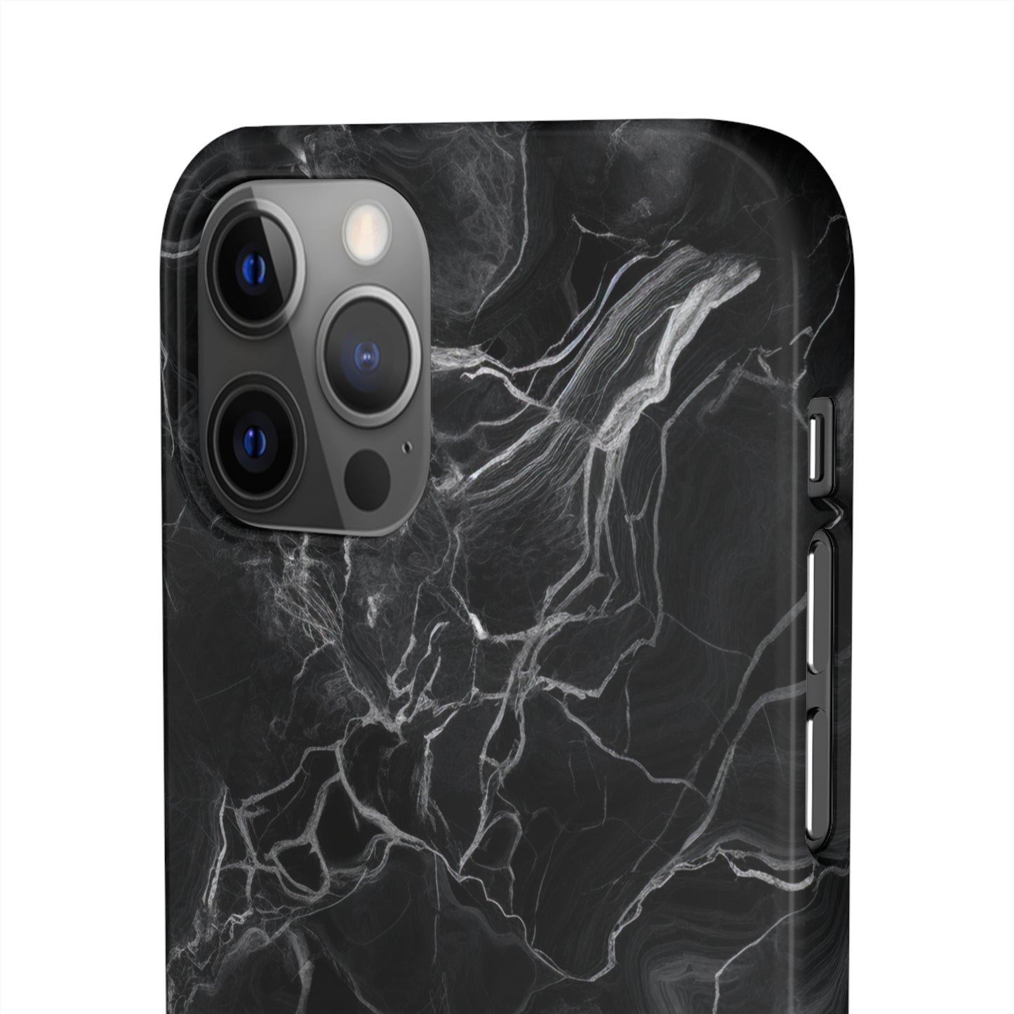 Dark Marble - iPhone Snap Case