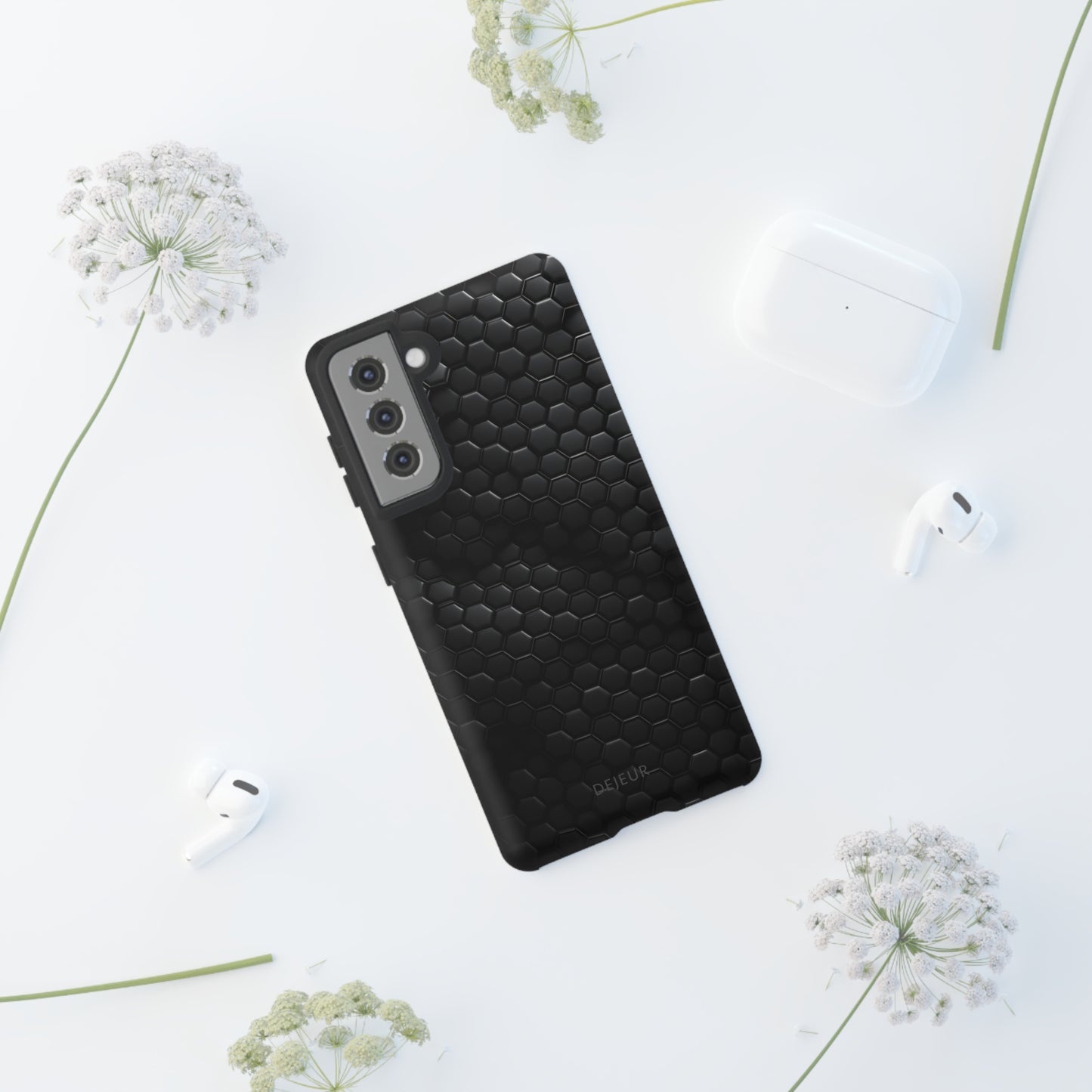 Black Carbon Matrix - Samsung Galaxy Tough Case