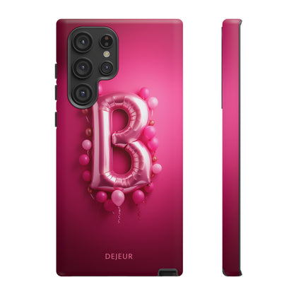 B Magenta Pink Balloons - Samsung Galaxy Tough Case