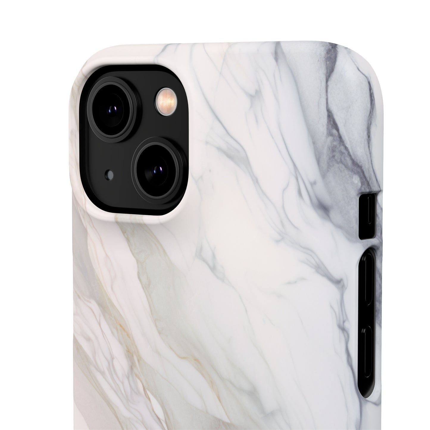 Light Cloud Marble - iPhone Snap Case