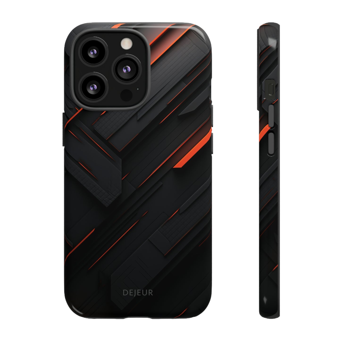 Sleek Obsidian - iPhone Tough Case