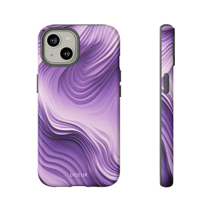 Violet Waves - iPhone Tough Case