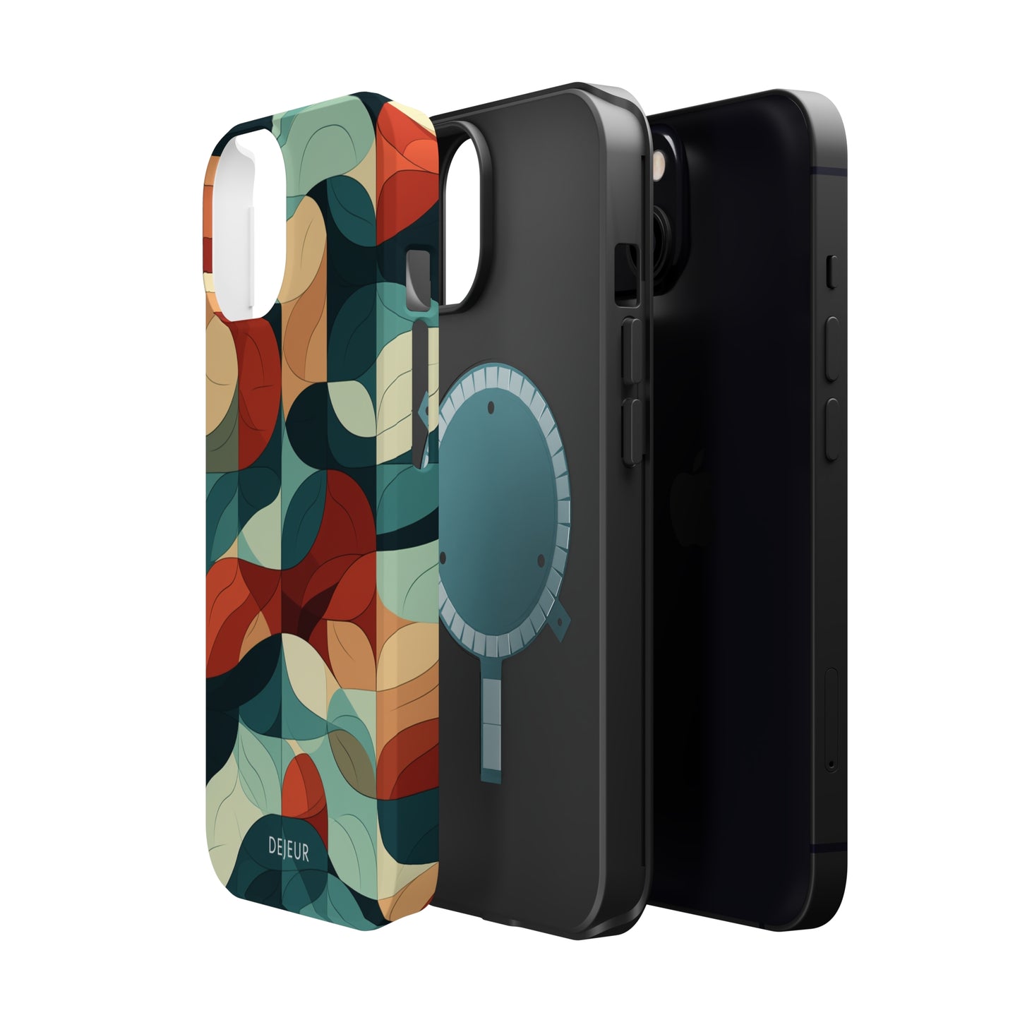 Abstract Circular Shapes - iPhone MagSafe Tough Case