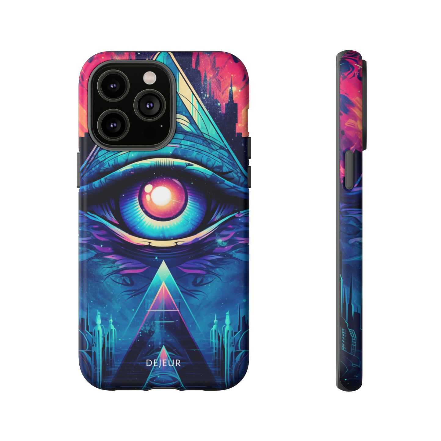 Cyberpunk 3rd Eye - iPhone Tough Case