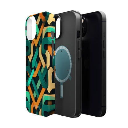 Abstract Intersection - iPhone MagSafe Tough Case