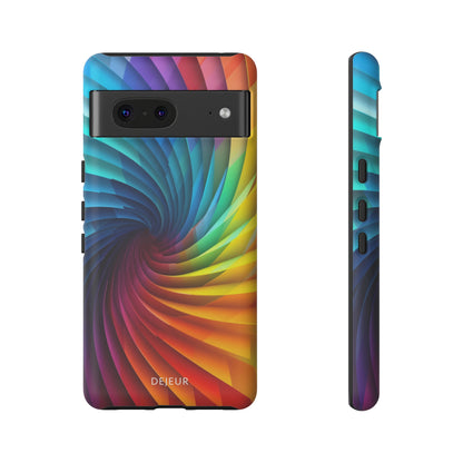 Rainbow Spiral - Google Pixel Tough Case