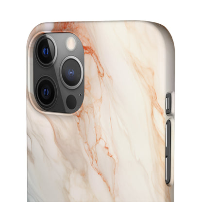 Ash Sandstone Marble - iPhone Snap Case