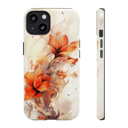 Classic Floral Beige - iPhone Tough Case