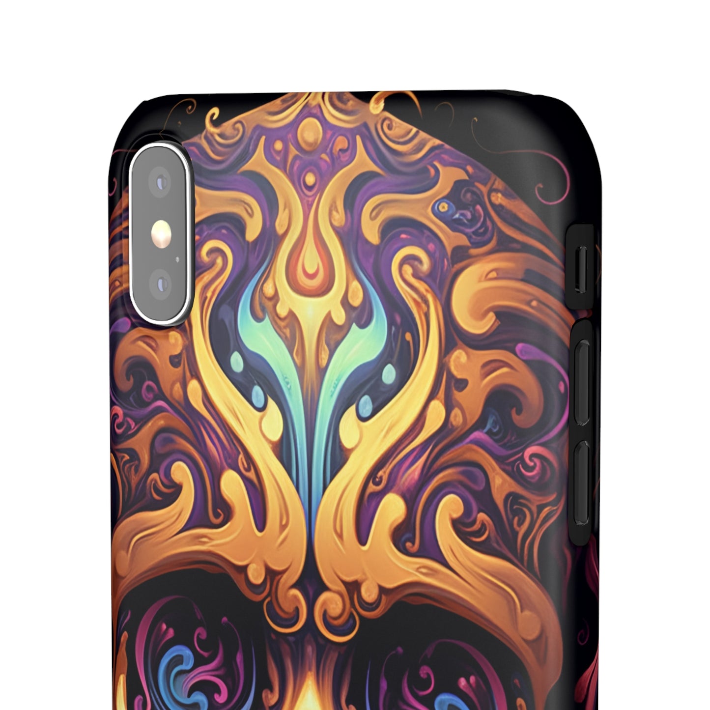 Paisley Skull - iPhone Snap Case