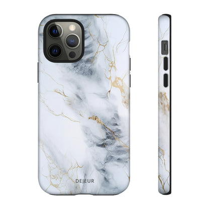 White Gold Marble - iPhone Tough Case