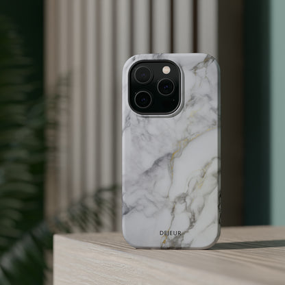 Touch of Gold Classic Marble - iPhone MagSafe Tough Case