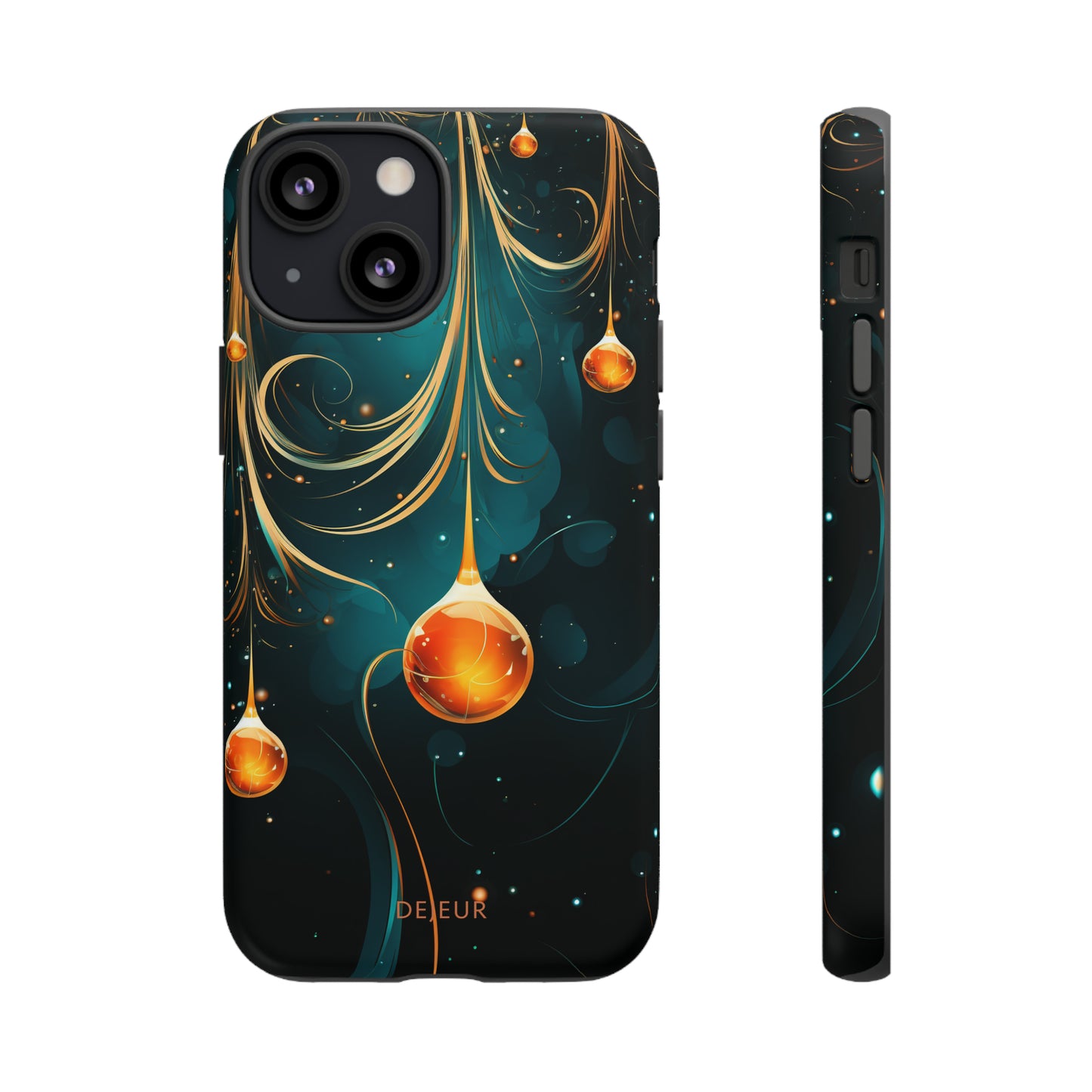 Classic Christmas Baubles - iPhone Tough Case