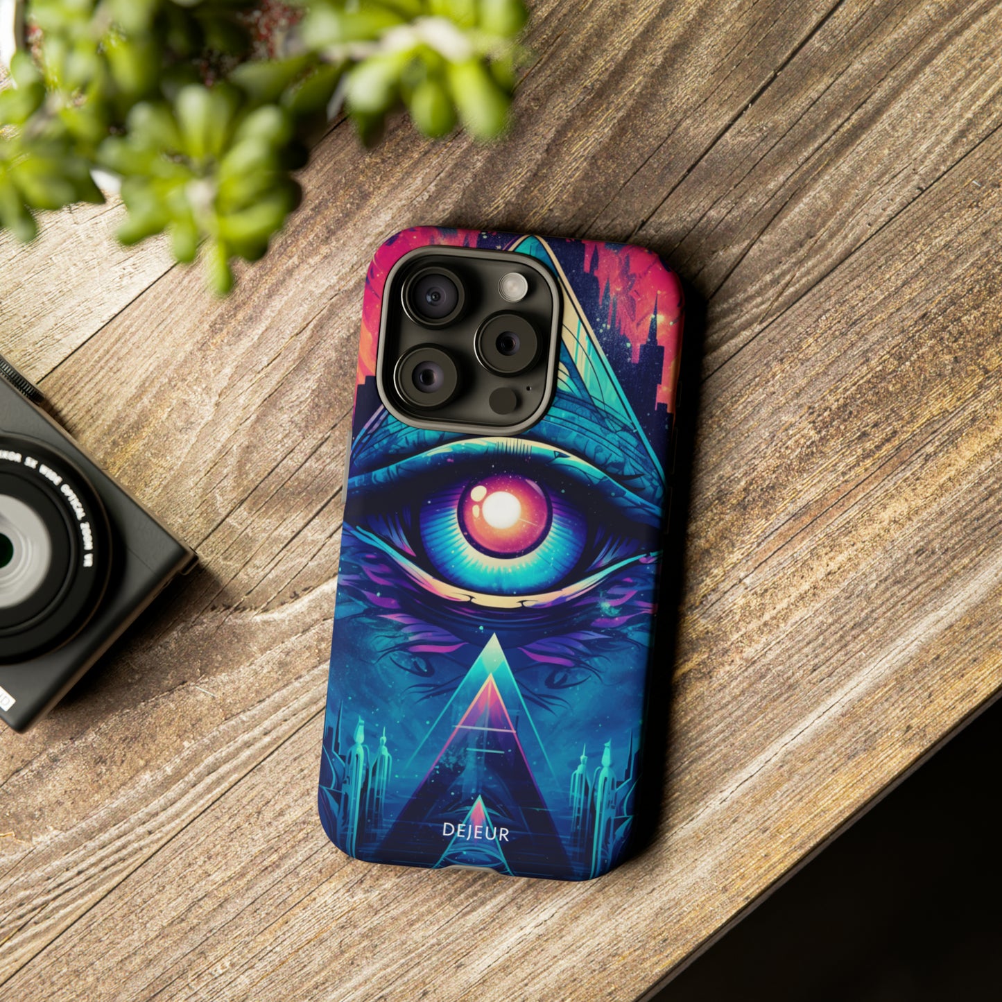 Cyberpunk 3rd Eye - iPhone Tough Case