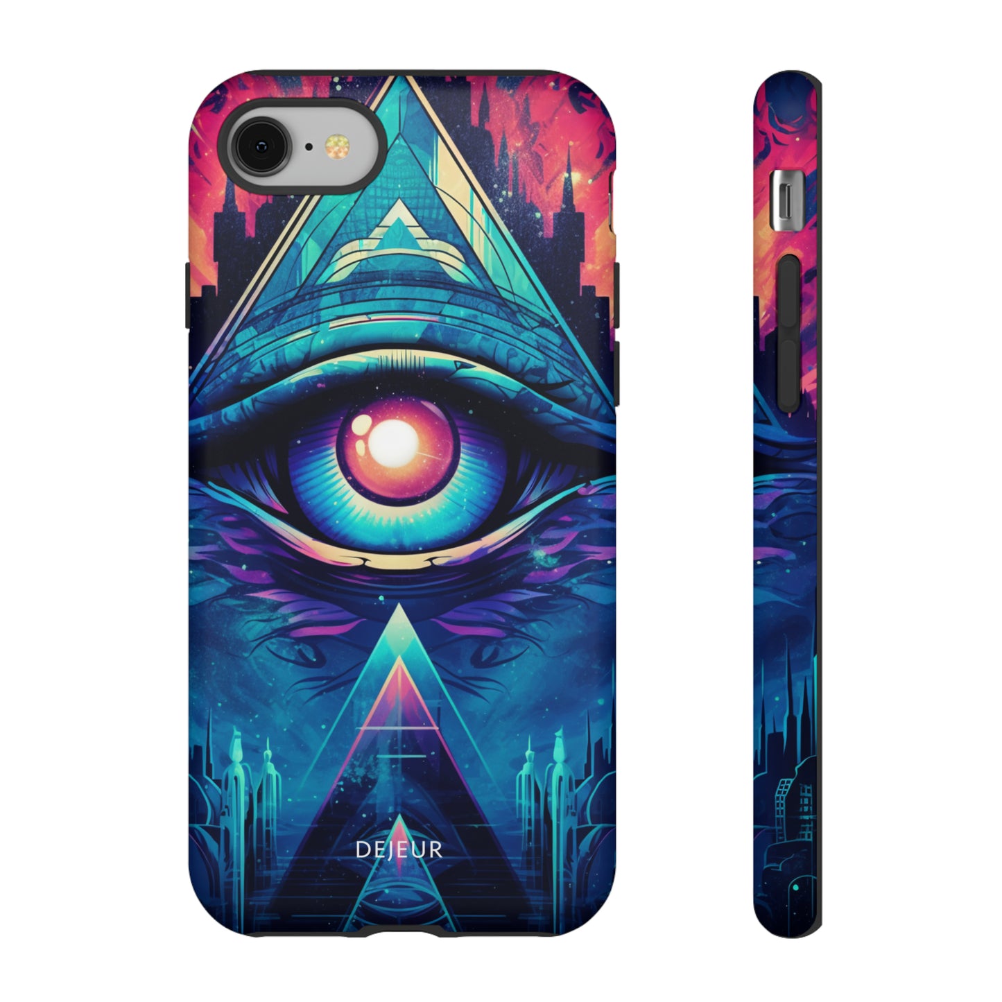 Cyberpunk 3rd Eye - iPhone Tough Case