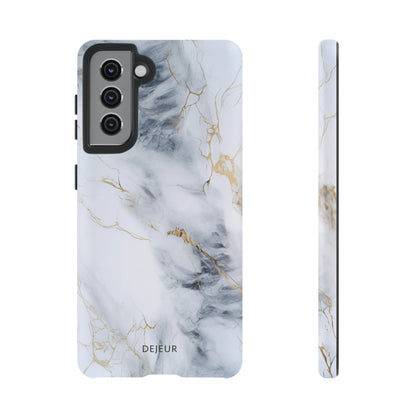 White Gold Marble - Samsung Galaxy Tough Case