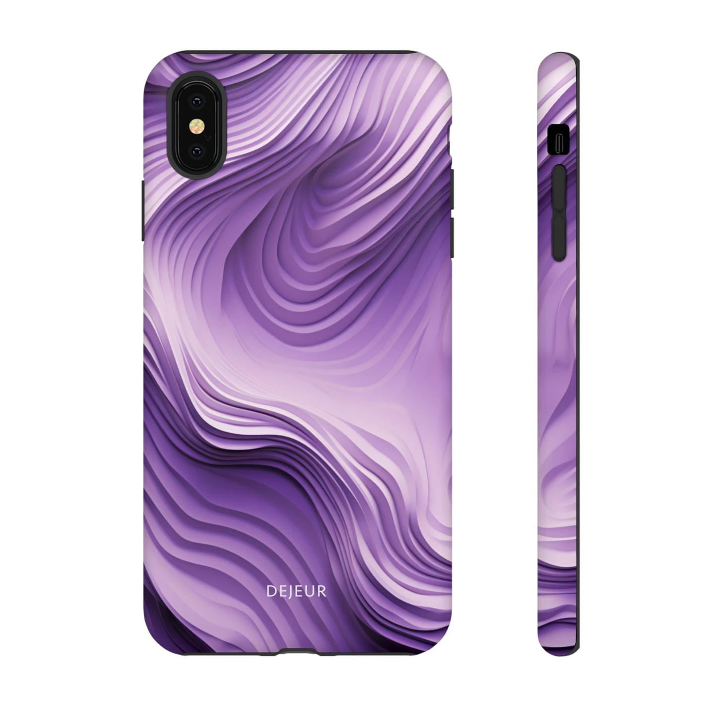 Violet Waves - iPhone Tough Case