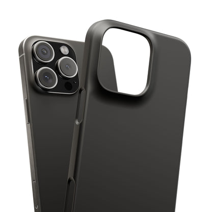 Carbon Black - iPhone Snap Case