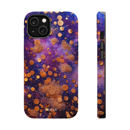 Cosmic Glitter Circles - iPhone MagSafe Tough Case