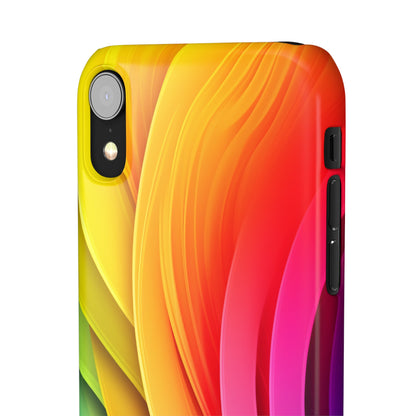 Rainbow Layers - iPhone Snap Case