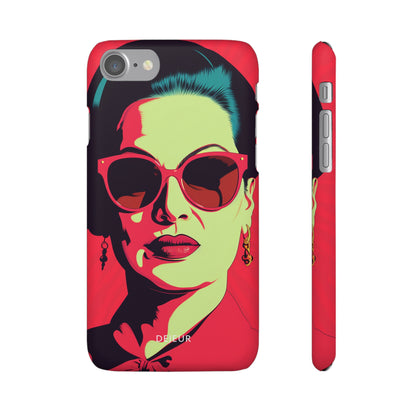 Umm Kulthum Red - iPhone Snap Case