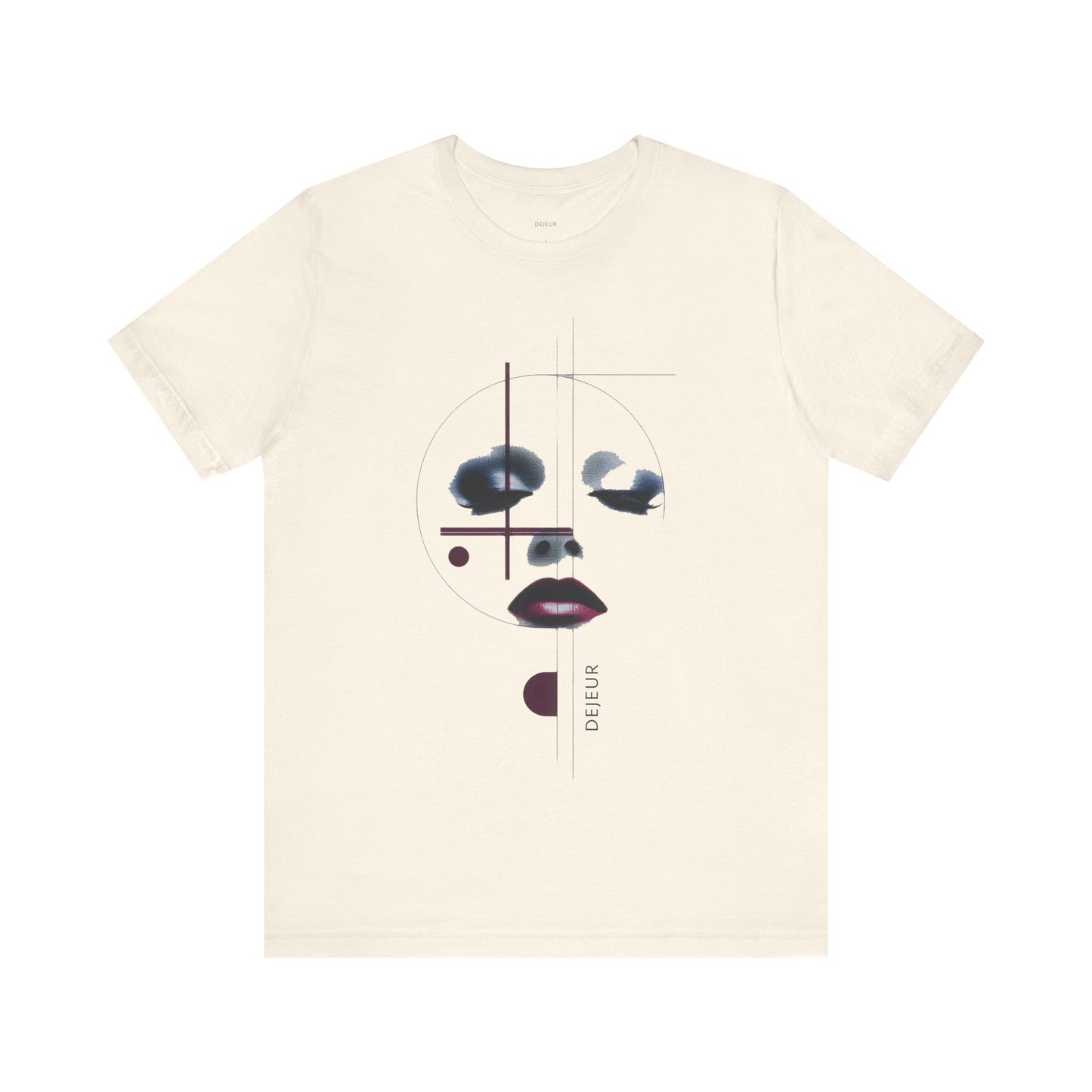 Abstract Contours Geometric Visage Beauty - T-Shirt
