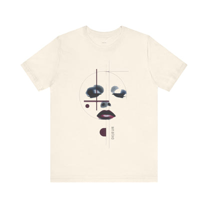 Abstract Contours Geometric Visage Beauty - T-Shirt
