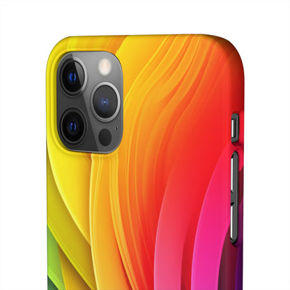 Rainbow Layers - iPhone Snap Case