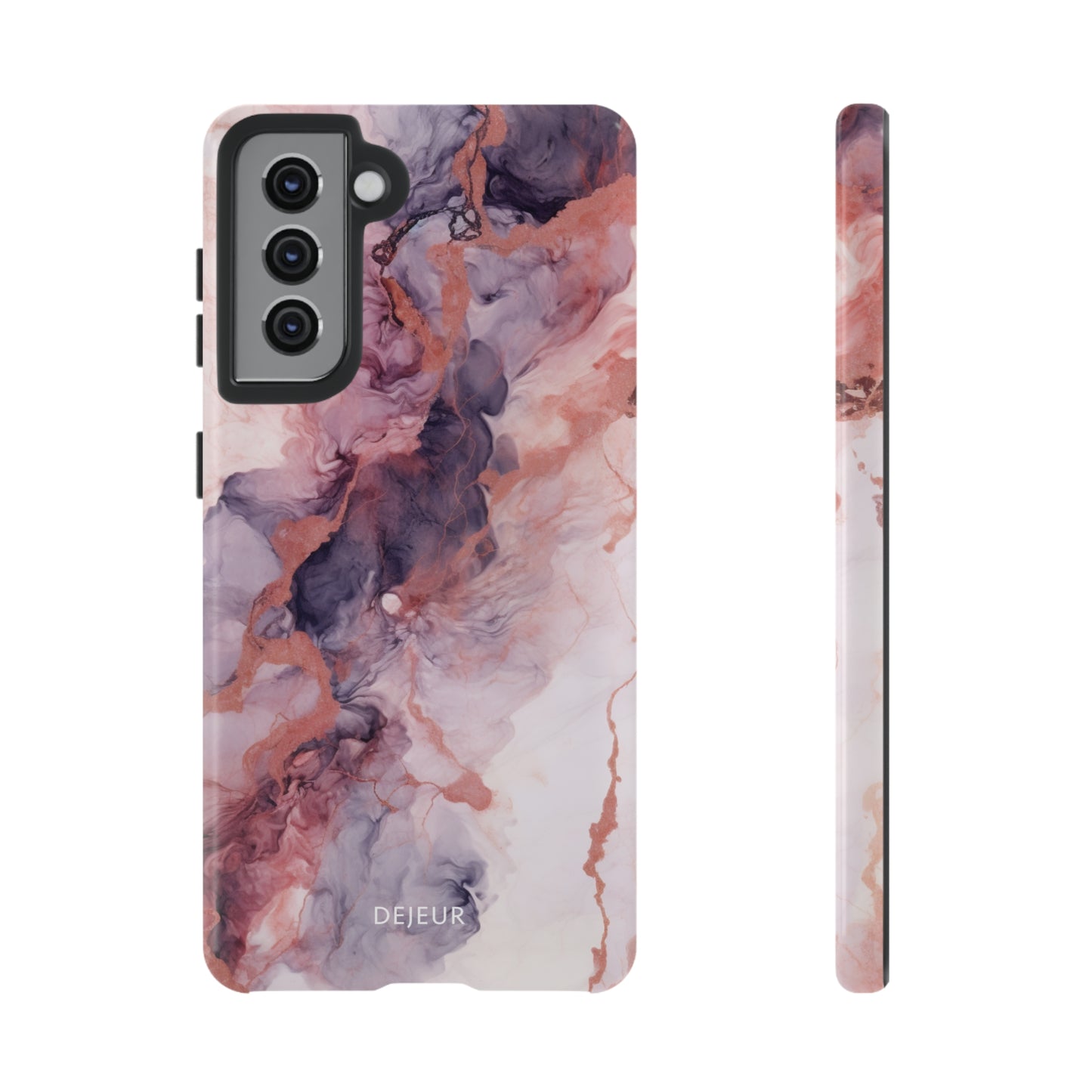 Royal Purple Marble - Samsung Galaxy Tough Case