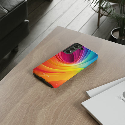 Rainbow Swirl - Samsung Galaxy Tough Case