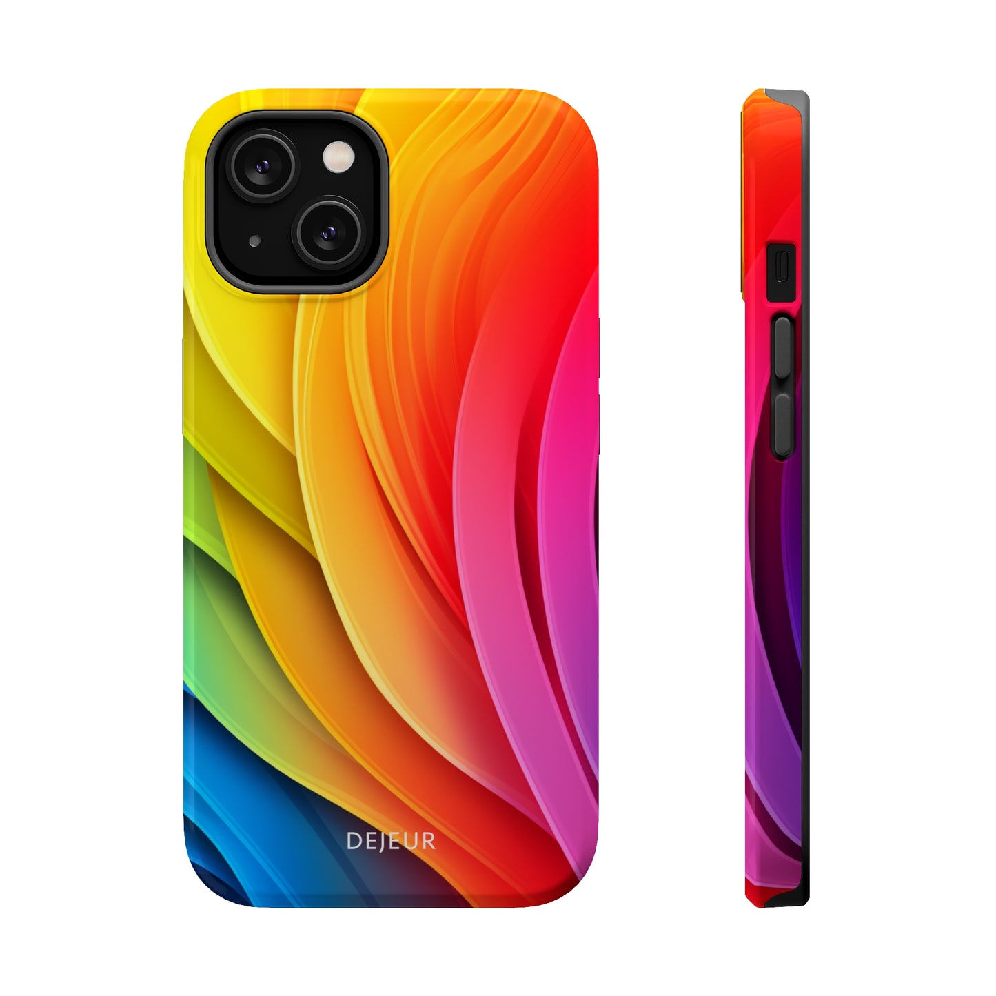 Rainbow Layers - iPhone MagSafe Tough Case