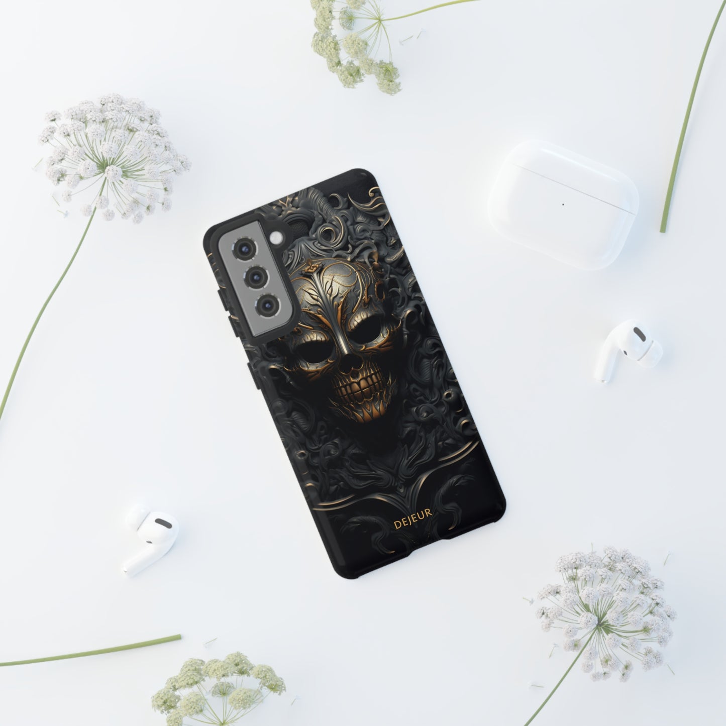 Dark Bronze Skull - Samsung Galaxy Tough Case