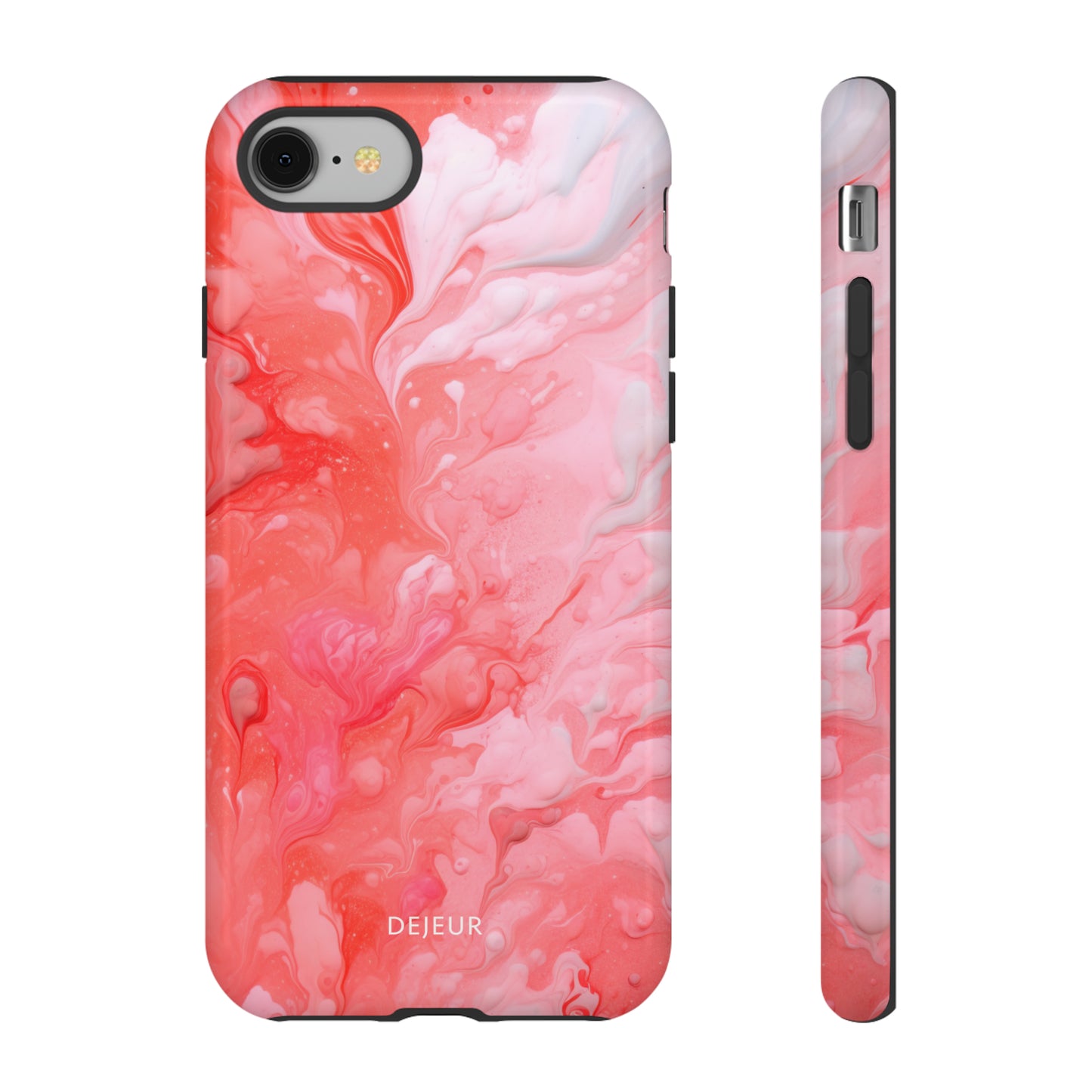 Rose Pink Marble - iPhone Tough Case