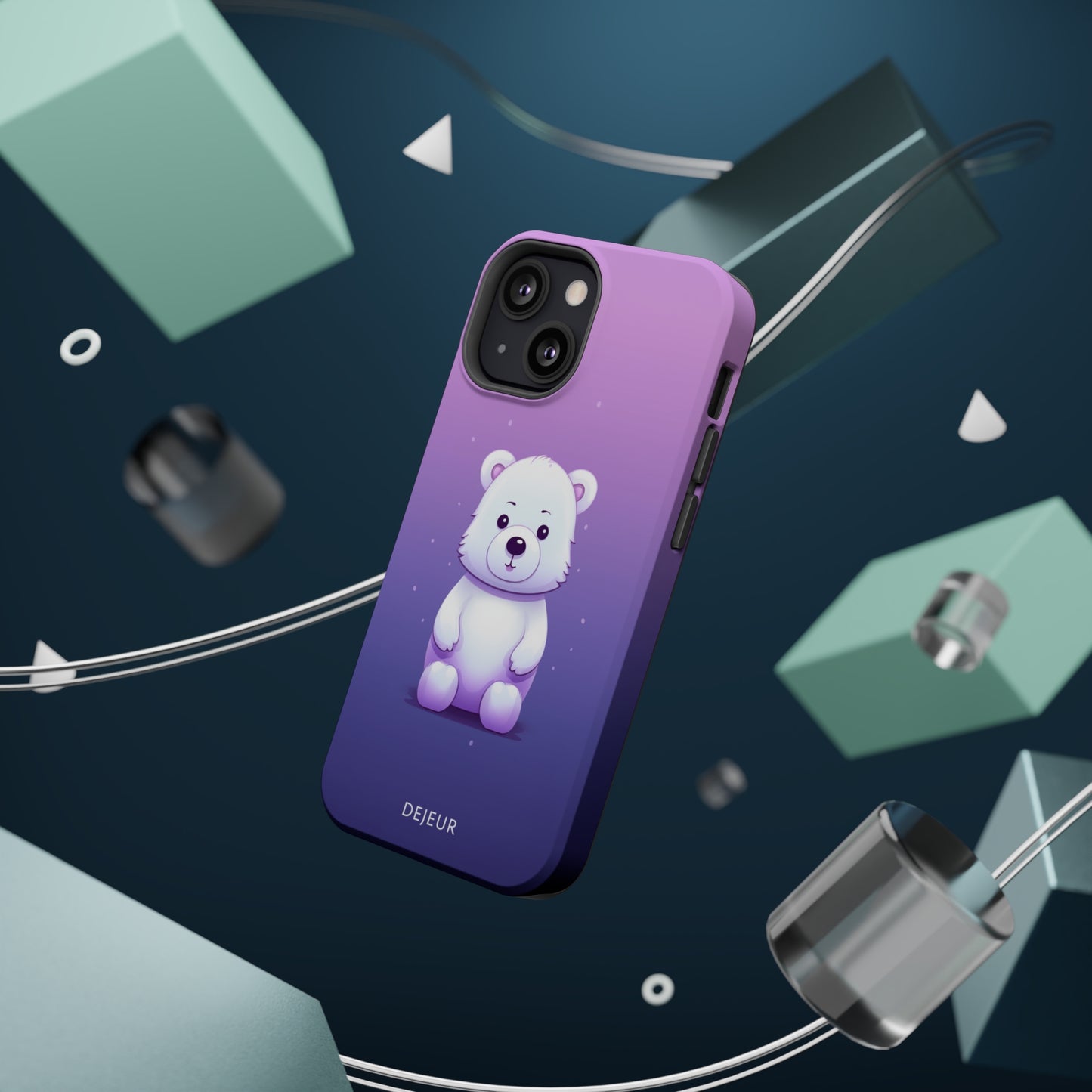 Violet Bear - iPhone MagSafe Tough Case