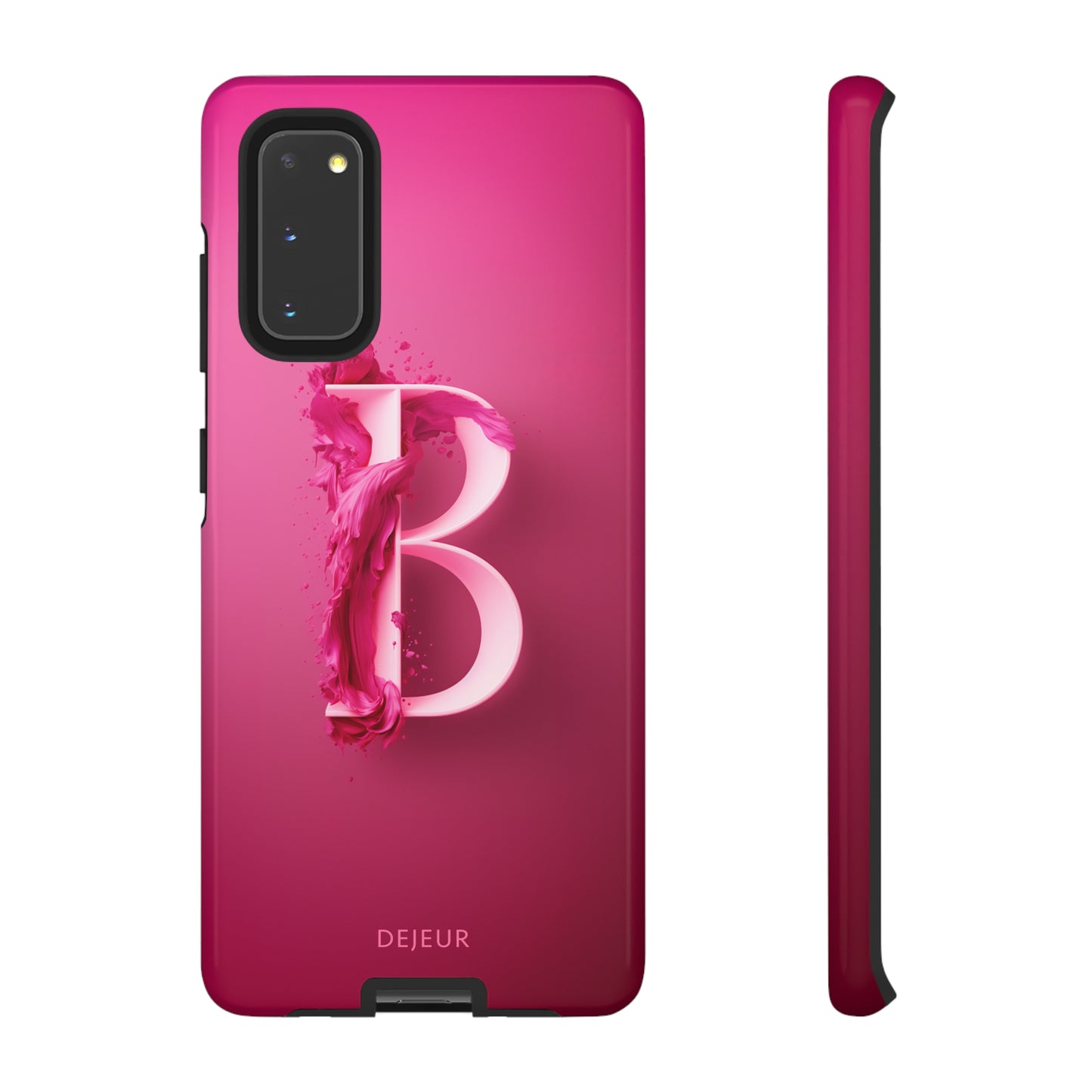 B Hot Pink Splash - Samsung Galaxy Tough Case