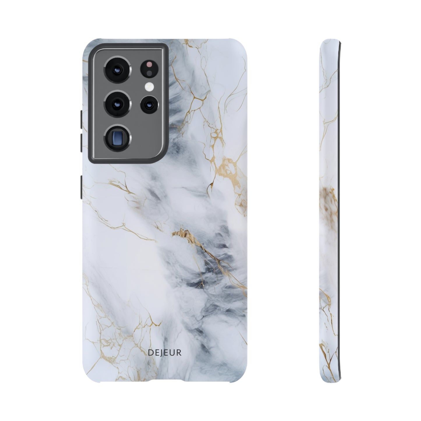 White Gold Marble - Samsung Galaxy Tough Case