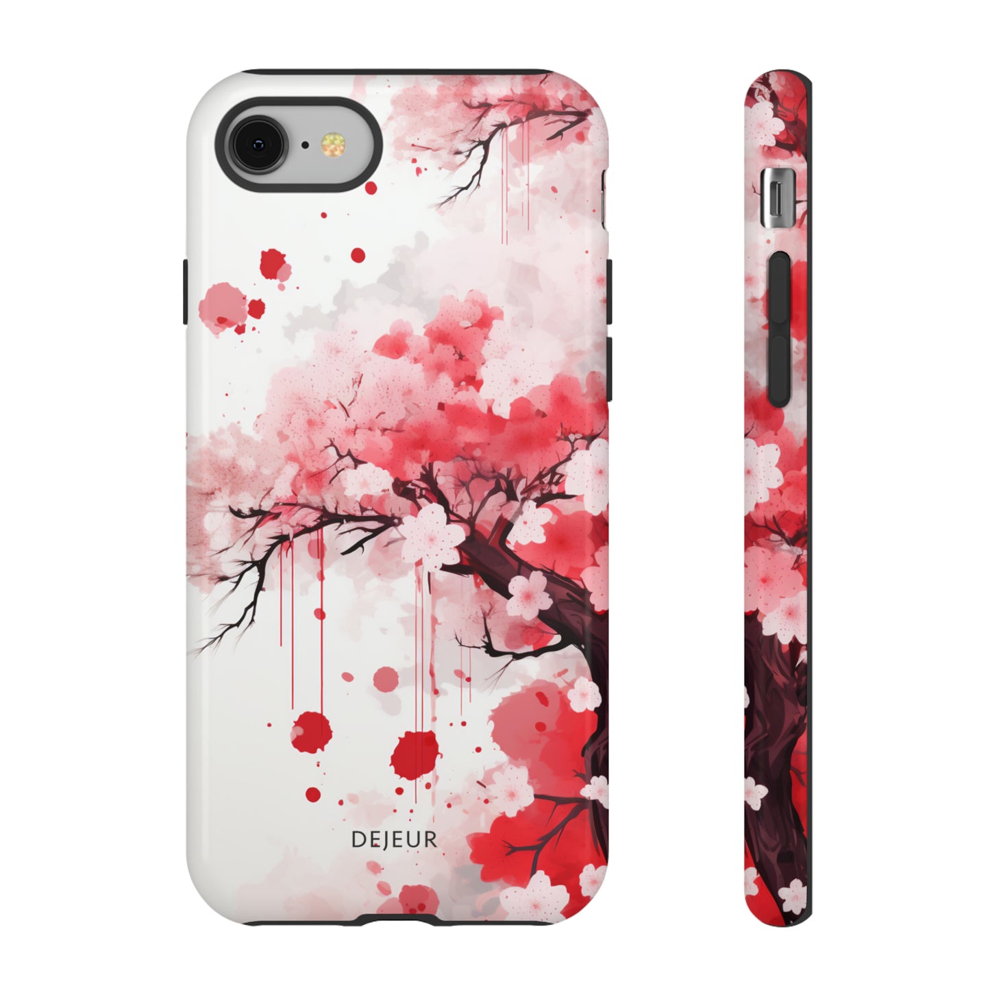 Cherry Blossom Painting - iPhone Tough Case