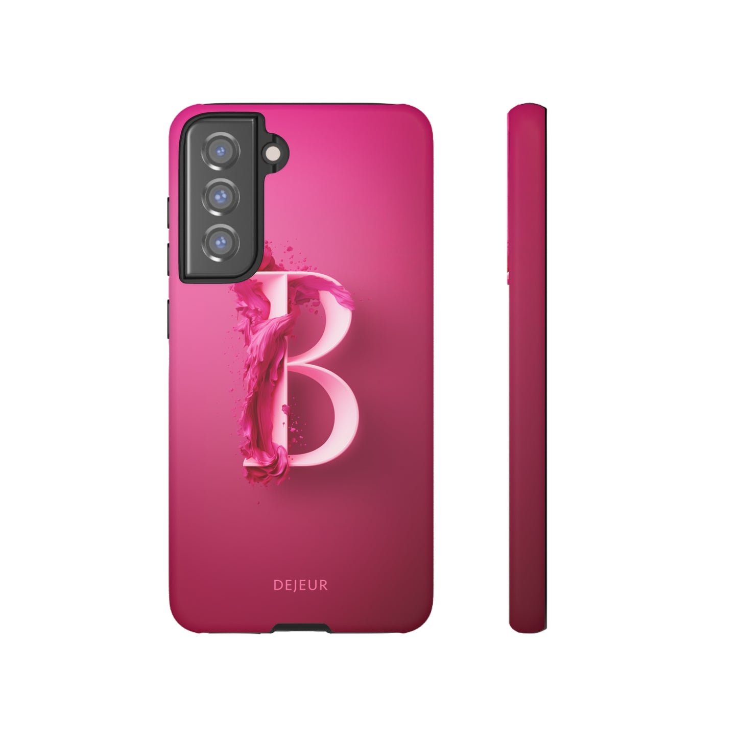 B Hot Pink Splash - Samsung Galaxy Tough Case