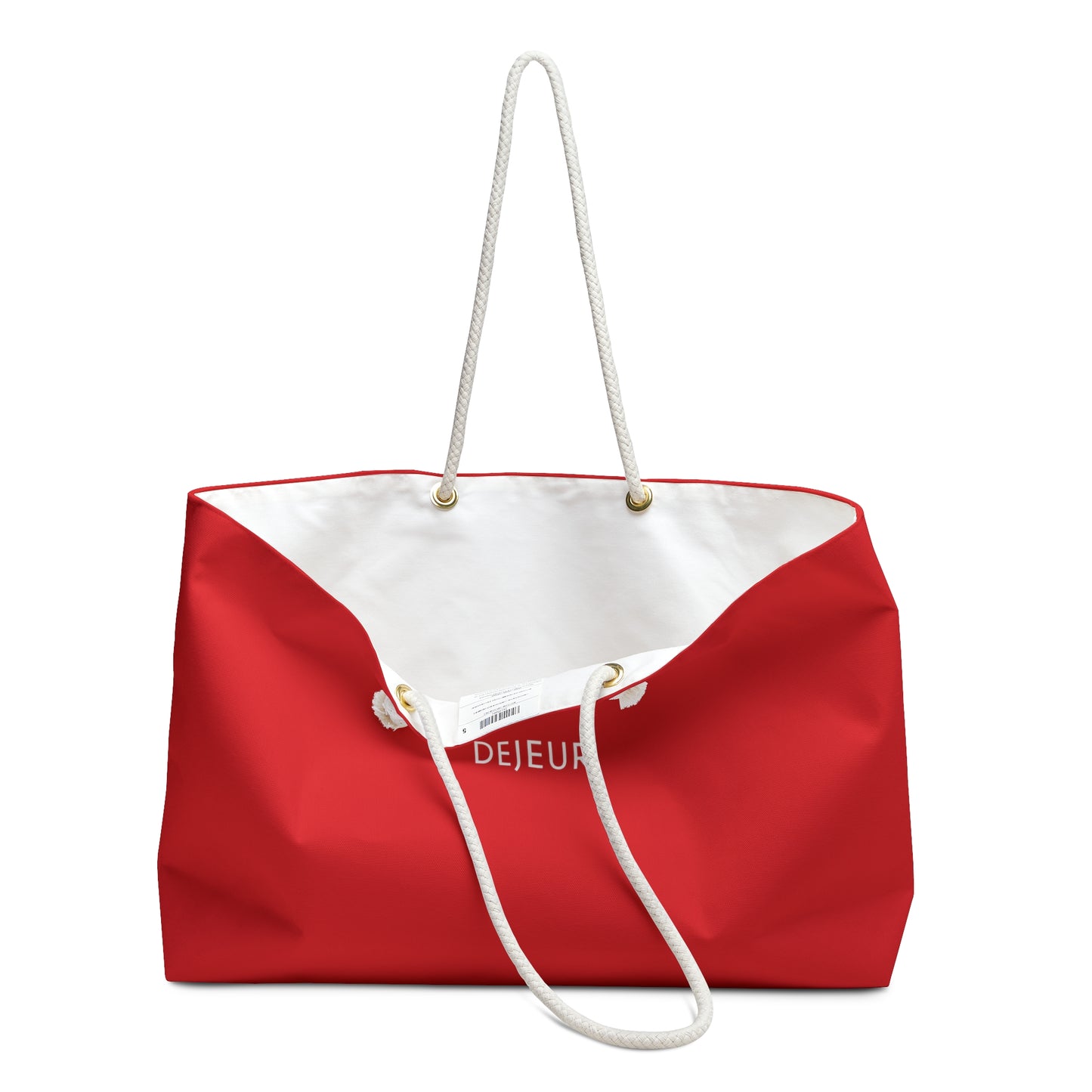 Weekender Tote Bag - Candy Red