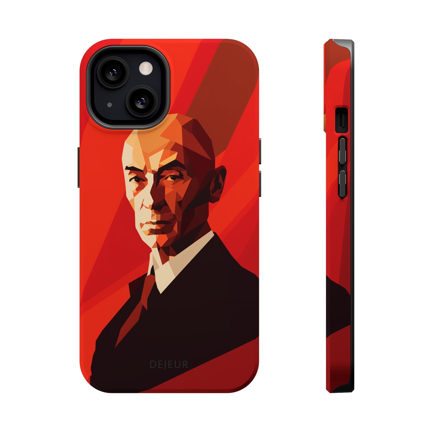 Oppenheimer Minimalist Portrait - iPhone MagSafe Tough Case