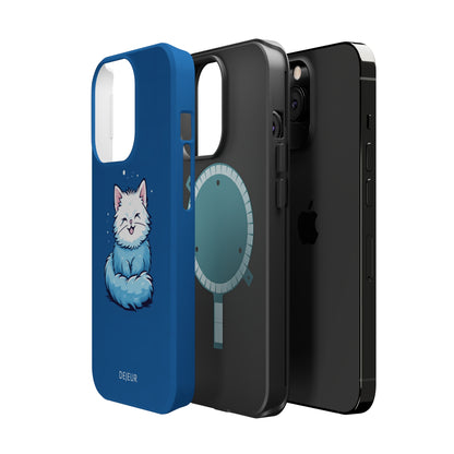 Sky Happy Cat - iPhone MagSafe Tough Case